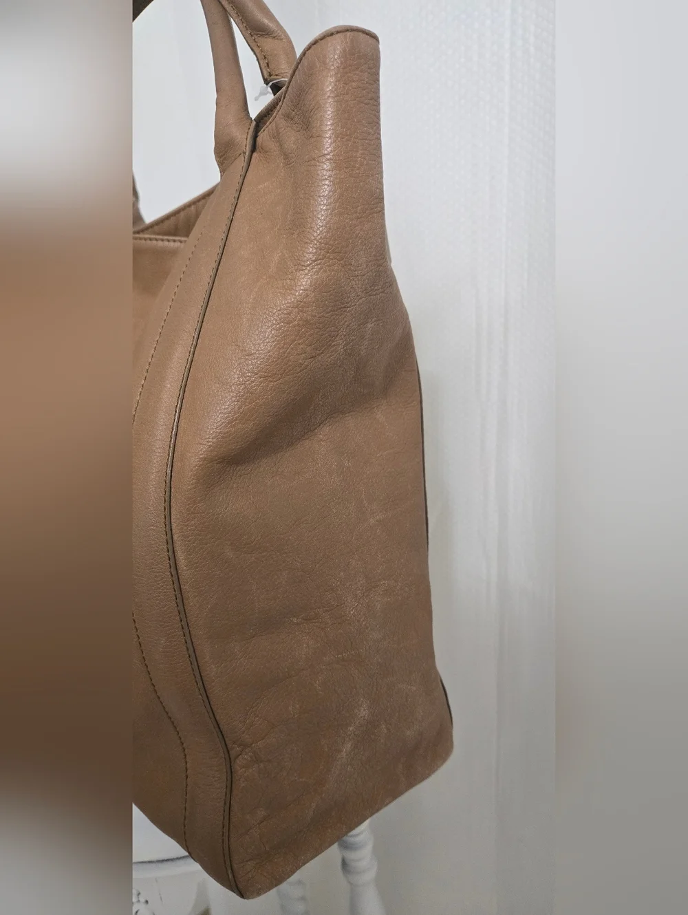 GUC SEE BY CHLOE Brown Leathee Harriet Tote Bag